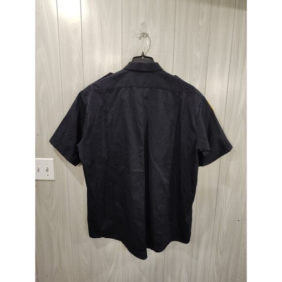 Lot Of 3 VF Image Wear The Force Men's Black Uniform Shirt Size 2xl Security - Picture 2 of 7